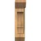 Ekena Millwork Balboa Slat Smooth Bracket w/ Offset Brace, Western Red Cedar, 5 1/2"W x 14"D x 22"H BKT0604X14X22BOA06SWR - alternate 4